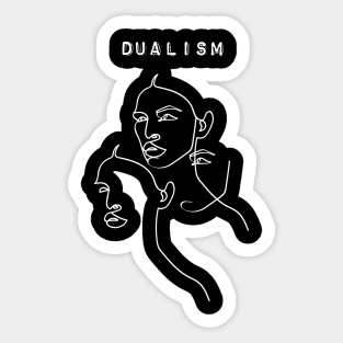 Dualism Sticker